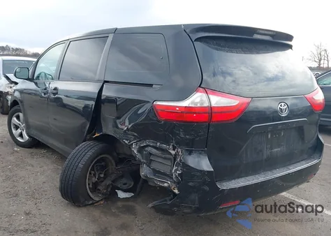 2015 Toyota Sienna L 7 Passenger из США, поврежденный, VIN 5TDZK3DC3FS595245